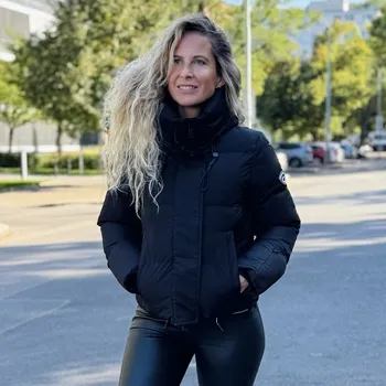 Forsize Dámská bunda No.3 CROPED OVER JACKET L FDXWW2407BL