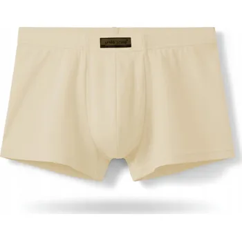 Boxerky MINI PÁNSKÉ BOXERKY krátké přiléhavé slipy z mikromodalu Béžové *M
