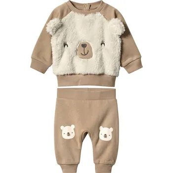 lupilu® Dívčí termo volnočasová souprava, 2dílná (hnědá, 74/80)