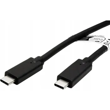 Datový kabel ROLINE USB 10Gbps (3.2 gen 2) kabel USB C(M) - USB C(M), PD 85W, 7m, černý