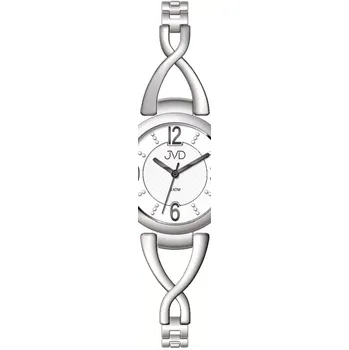 Hodinky JVD Dámské stříbrné ocelové přehledné hodinky JVD J4204.2 ( )