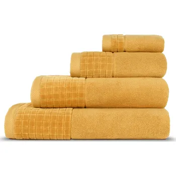 Ručník DARRÉ Ručníky a osušky CASA VIVA - medově žlutá - GOTS Velikost: ručník 50 x 100