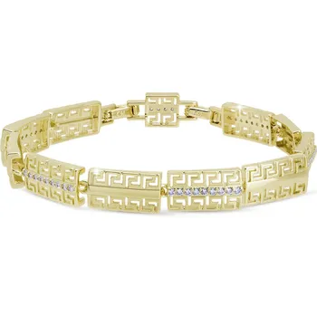 Náramek SOFIA 3012 Masivní náramek zdobený zirkony Ellami