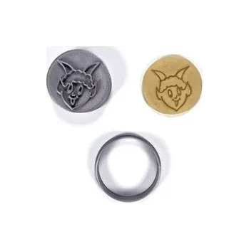 Razítko Čert razítko s vykrajovátkem