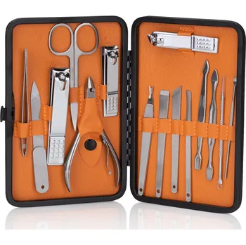 Manikúrní sada CC045 černohnědá