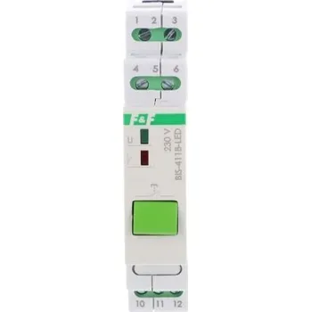 Relé BISTABILNÍ RELÉ BIS-411B-LED 230V F&F