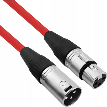 Audio kabel Kabel XLR - XLR Red's music Economic 1 m