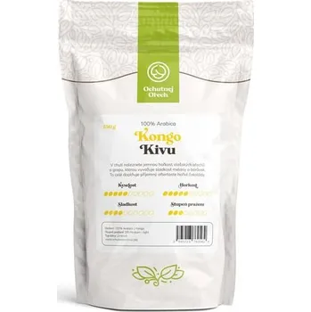Káva Káva Ochutnej Ořech Kongo Kivu – zrnková
