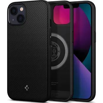 Pouzdro na mobilní telefon Zadní Kryt Spigen pro Apple iPhone 13 Mini, černý