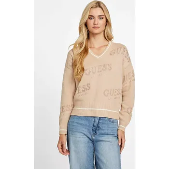 Dámský svetr GUESS dámský svetr Dateryn hnědý XS