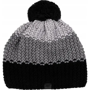 Čepice 4F zimní čepice beanie šedá, velikost M