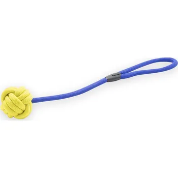 Hračka pro psa HUGS by Akinu Házedlo hračka pro psy modro-žlutá 45 cm