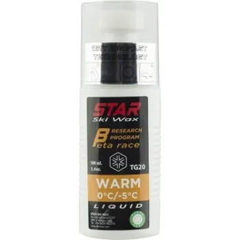 Lyžařský vosk Star Ski Wax TG20 Liquid Beta Race warm 100ml