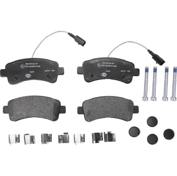 Brzdová destička Sada brzdových destiček, kotoučová brzda HELLA 8DB 355 024-871