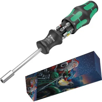 Šroubovák WERA Šroubovák na bity zásobník 6d Chri2025