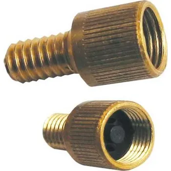 pumpička Redukce ventilu moto/velo+gal MOSAZ 1ks