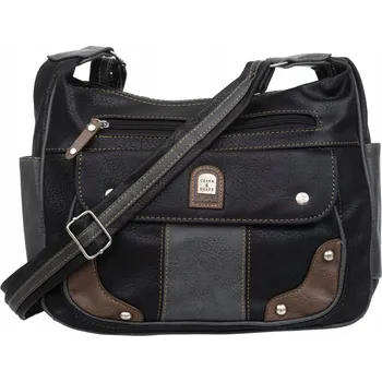 Kabelka Charm & Shape kabelka eko kůže černá