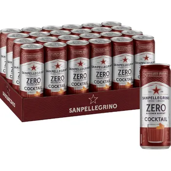 Limonáda San pellegrino Sanpellegrino Cocktail Zero bez cukru 24x330 ml - VÝHODNÉ BALENÍ