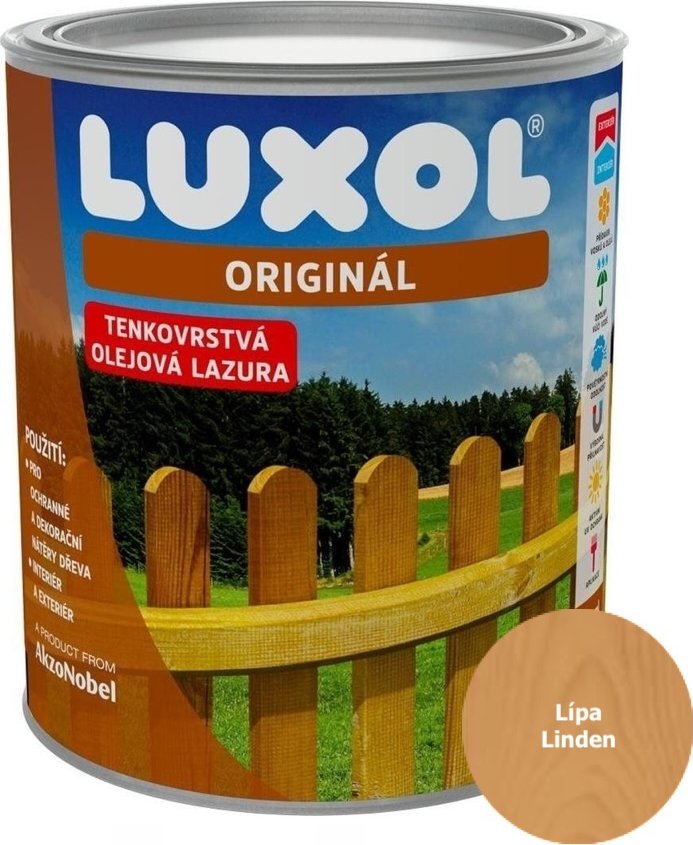 AkzoNobel Coatings CZ, a.s. Luxol Originál Barva: 0063 Lípa, Objem: 0,75l