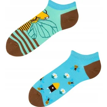 Pánská móda Nízké Ponožky ToDo Bee Paradise, vícebarevné, velikost 39-42