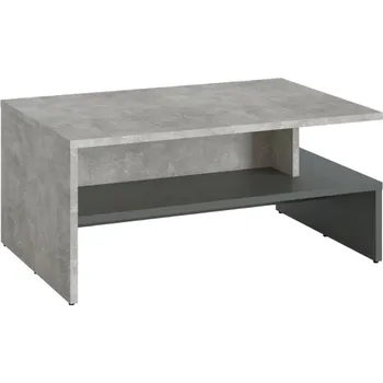 Konferenční stolek COFT 24 konferenční stolek, beton světlý/grafit šedý