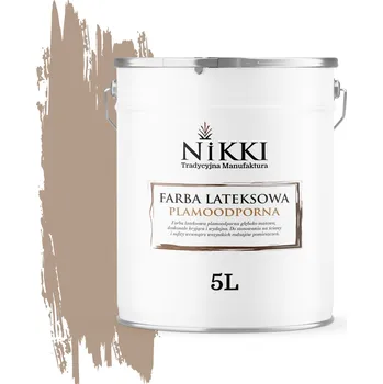 barva na zeď Barva na strop a stěny NIKKI 5 l H4934 OMYVATELNÁ, VYSOKÁ KRYVOST, matná