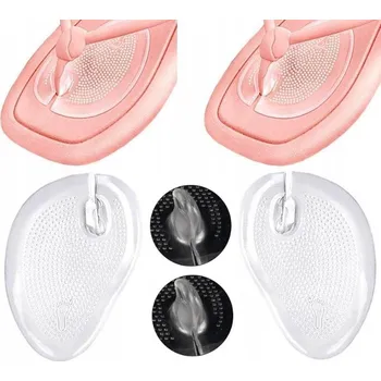 Vložka do bot GELOVÉ VLOŽKY do žabek, sandálů - PELOTY proti oděrkám prstů a chodidel