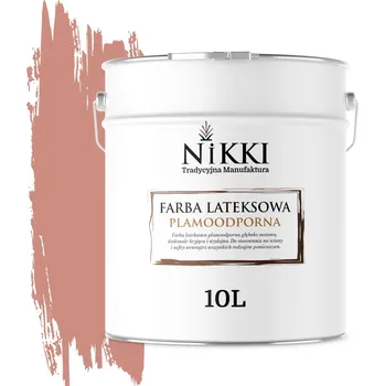 barva na zeď Barva barva na strop a stěny NIKKI 10 l H5533 OMYVATELNÁ, VYSOKÁ KRYVOST, matná