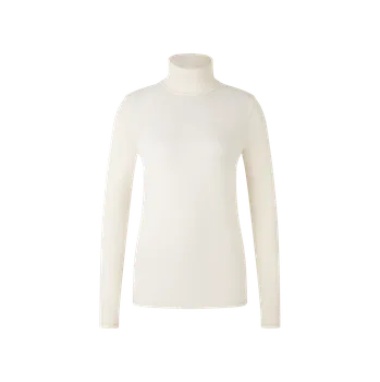 Dámské tričko Dámské rolákové triko Katinka v krémové barvě 36