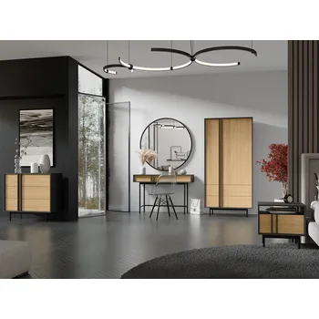 Ložnicová sestava Jurek Ložnice Alsy 1 Vyber provedení: Antracit + dub olejovaný