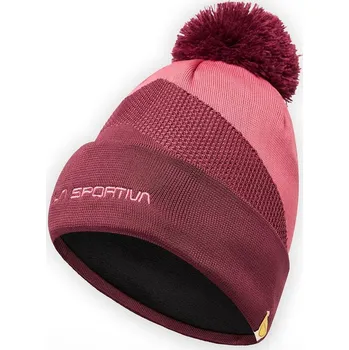 Čepice pletená čepice skialpová LA SPORTIVA Knitty Beanie Rosebay / Redwood - S/M