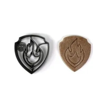 Vykrajovátko Psí hasičský erb vykrajovátko/formička