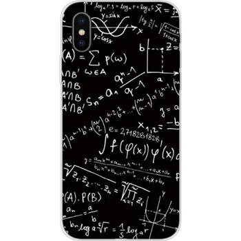 Pouzdro na mobilní telefon Ochranný kryt pro iPhone X / XS - popsaná tabule