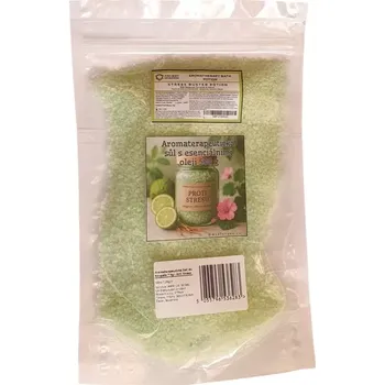 Koupelová sůl AW Aromatics Aromaterapeutická sůl s esenciálními oleji Proti Stresu 500 g - Typ balení: Plastový doypack (náhradní náplň)