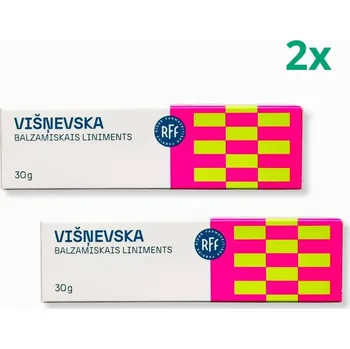 Tělový krém HealthNA Višněvského balzám na revitalizaci pokožky - 2x 30g
