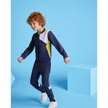 Chlapecká mikina ROLY Dětská sportovní mikina Leros Velikost: 8, Barva: žlutá/námořnická modrá (0355)