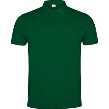 Pánské tričko ROLY Pánská polokošile Imperium Velikost: L, Barva: lahvově zelená (56)