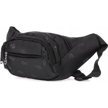 Ledvinka Ledvinka Pánská bederní taška Ledvinka prostorná na opasek voděodolná černá