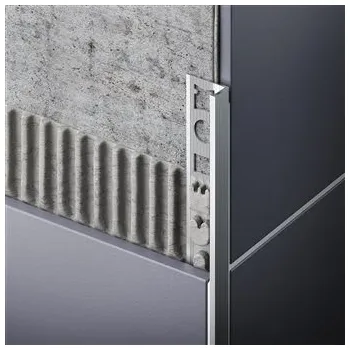 Stavební profil CELOX ukonč. profil "L" 8mm Al-stříbrný leský 2,5m (40-8007)