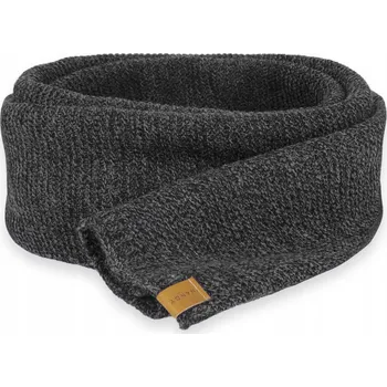 Šála NANDY velká teplá pánská šála tmavě šedá