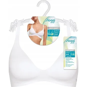 Podprsenka Sloggi polovyztužená podprsenka bílá, velikost M/L