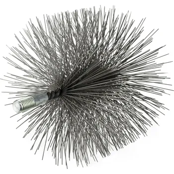 Komínová štětka Komínový kartáč kulatý, ocelový drát, rozměr 100mm