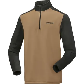 Pánská mikina PARKSIDE® Pánská termo mikina (béžová/černá, S (44/46))