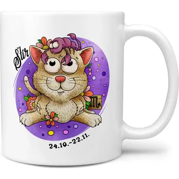 Hrnek 330 ml Kočičí znamení - Štír