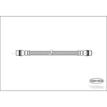 Brzdová hadice Brzdová hadice CORTECO 19034950