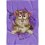 Deka 200 x 140 cm Kočičí znamení - Štír