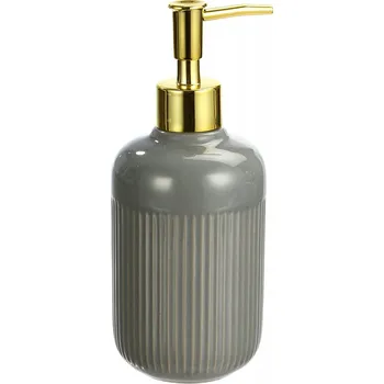 Ruční dávkovač mýdla na desku Sepio 250 ml šedý zlatý