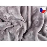 Prostěradlo mikroflanel SLEEP WELL 120x200 Světle šedé