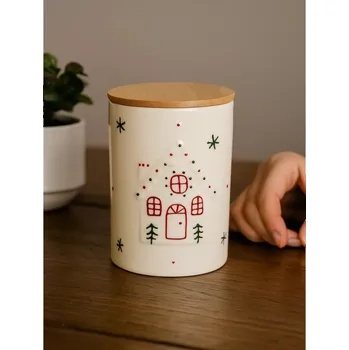 Dóza na potraviny Sinsay - Nádoba na potraviny s víkem - bílá - 863GC-00X - 863GC-00X-ONE