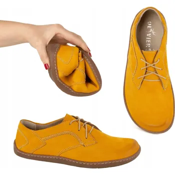 Dámské tenisky BAREFOOT Dámské minimalistické kožené boty 1082 nubuk 40